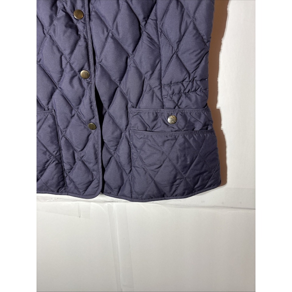 Eddie Bauer Goose Down Vest Women's Sz S Black EB550‎ Fill Power Puffer Jacket - Picture 5 of 8